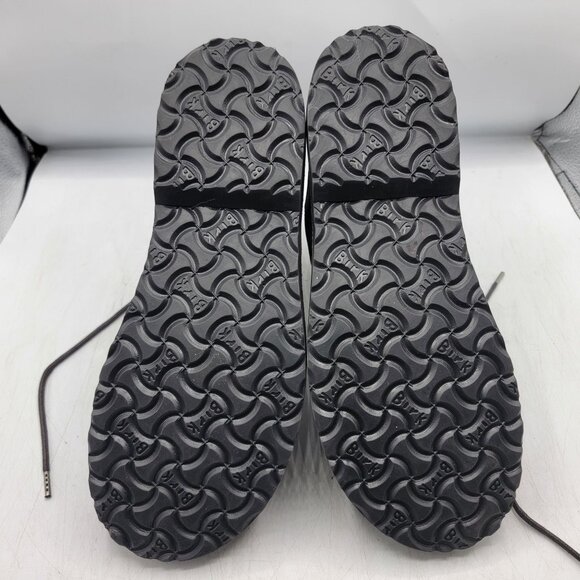 Birkenstock Bryson Womens 41 E Gray Shearling Waxy Nubuck Graphite Boots - Picture 8 of 14